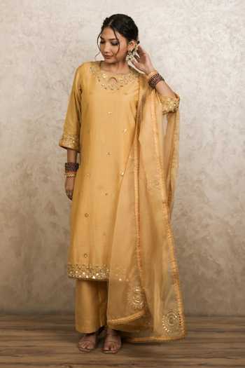 Gulabo Jaipur Reeha Embroidered Straight Kurta Set 