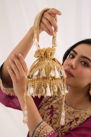 FOREVER NOOR Helia Sienna Bucket Bag 