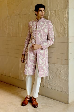 Sahil Kochhar Haroon Embroidered Sherwani Set 