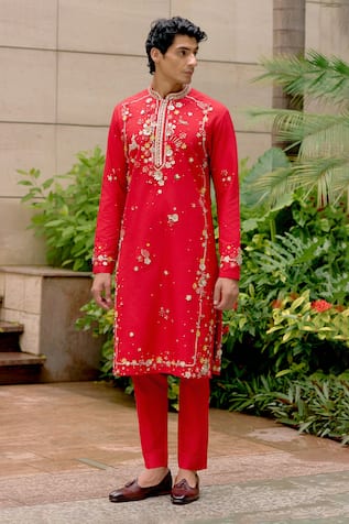 Sahil Kochhar Viful Embroidered Kurta Set 