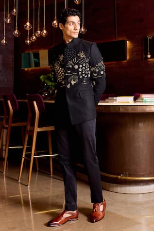 Sahil Kochhar Pivesh Embroidered Bandhgala 