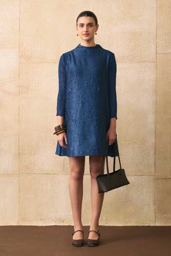 Pleats By Aruni Virtue A-Line Short Dress 