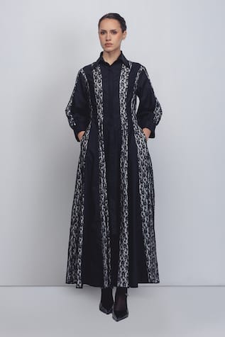 Leh Studios Lace Panelled Dress 