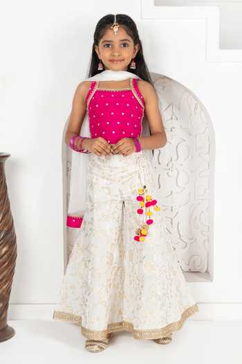 Free Sparrow Floral Woven Palazzo Set 
