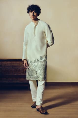 Studio 113 Kantha Embroidered Maya Kurta 
