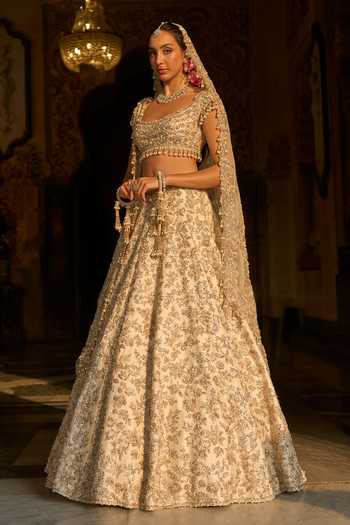 Seema Gujral Ivory Gold Kaliras - Set of 2