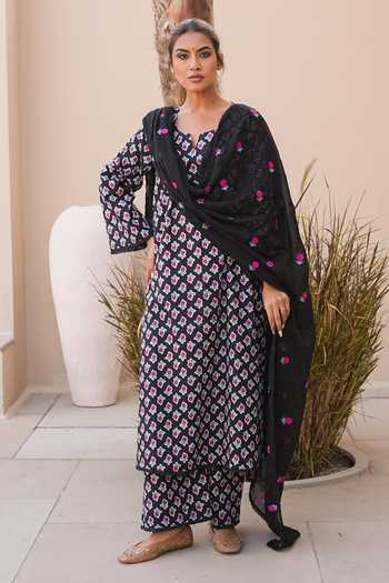 Gulabo Jaipur Afsana Printed Straight Kurta Set 