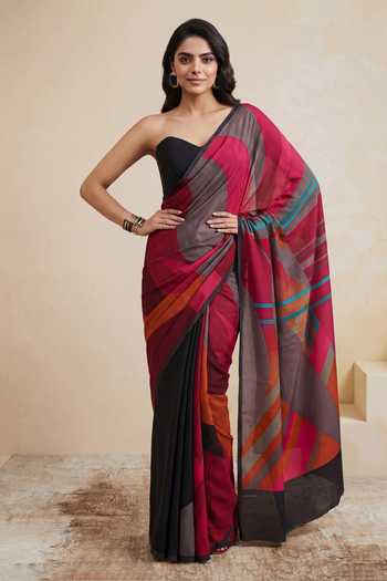 Satya Paul Duality Printed Saree 