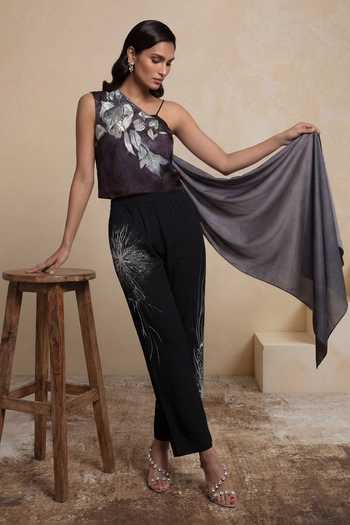 Satya Paul Midnight Foliage Top 