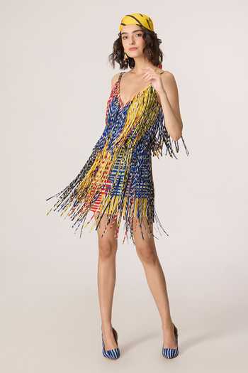 Saaksha & Kinni Rico Tassel Mini Dress 