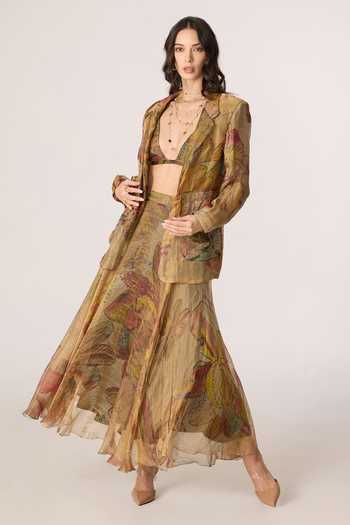 Saaksha & Kinni Micah Printed Blazer 