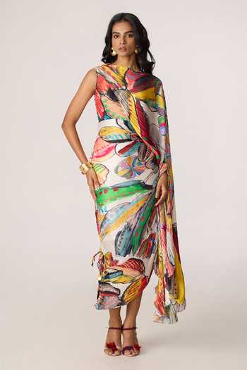 Saaksha & Kinni Kathy Printed Dress 