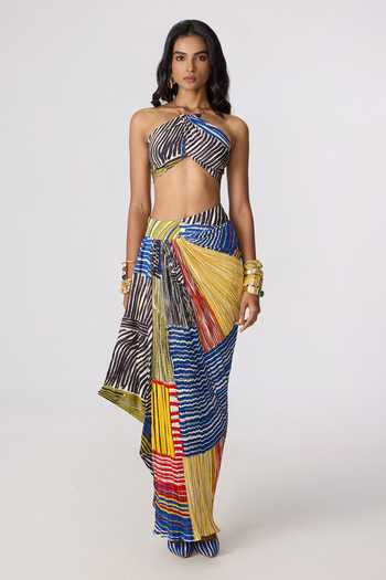 Saaksha & Kinni Keha Abstract Print Skirt 