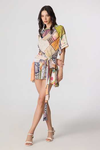 Saaksha & Kinni Lisseth Print Short Dress 