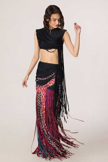 Saaksha & Kinni Melia Tassel Blouse 