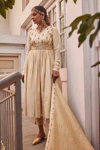 Alam By Tulsi Patel Ekanshi Embroidered Anarkali Set 