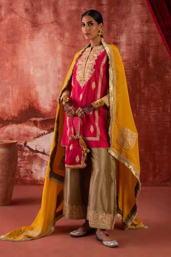 Studio Rang by Swati Pakeezah Embroidered Kurta Set 