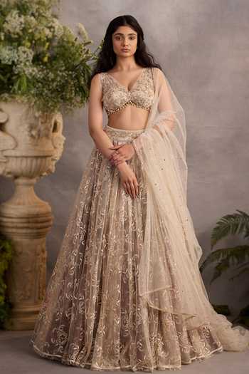 Cedar & Pine Sephora Embroidered Lehenga Set 