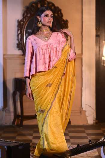 Shorshe Clothing Chandphool Kediya Blouse 