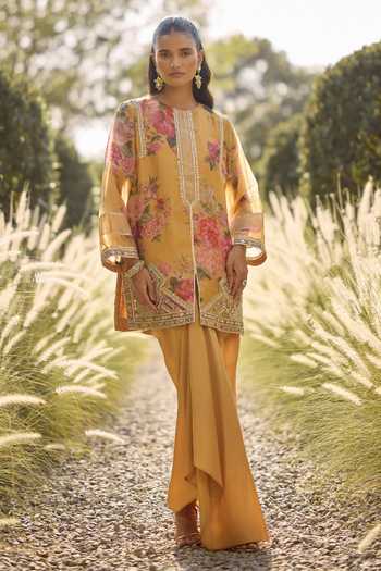 Ridhi Mehra Primrose Print Kurta & Skirt Set 
