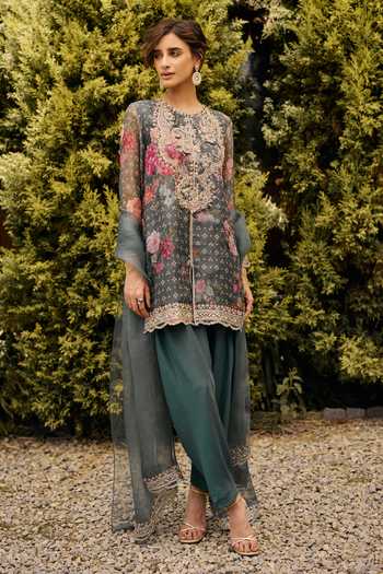 Ridhi Mehra Belle Print Kurta Salwar Set 