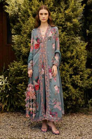Ridhi Mehra Luna Floral Print Kurta Set 