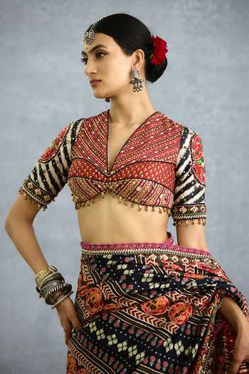Torani Surkhi Krishnabha Blouse 