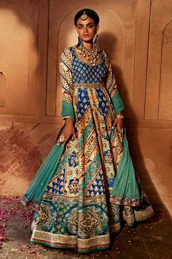 Kalista Jannat Adda Embroidered Anarkali With Dupatta 