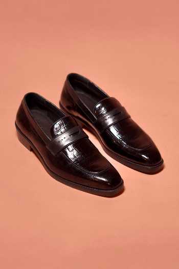 Dmodot Motivo Croco Loafers 