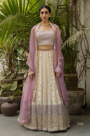 Surbhi Gupta Printed Lehenga Set