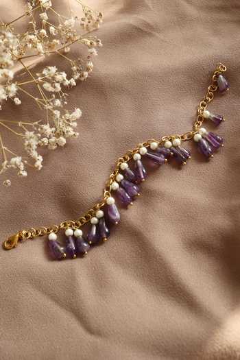 Do Taara Amethyst Stone Bracelet 