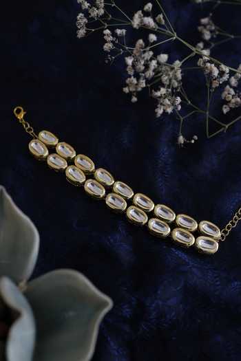 Do Taara Kundan Bracelet 