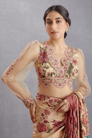 Lehenga Back Blouse Designs | Lehenga Back Blouse Designs