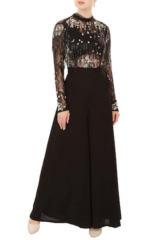 Flared Tassel Jumpsuit 