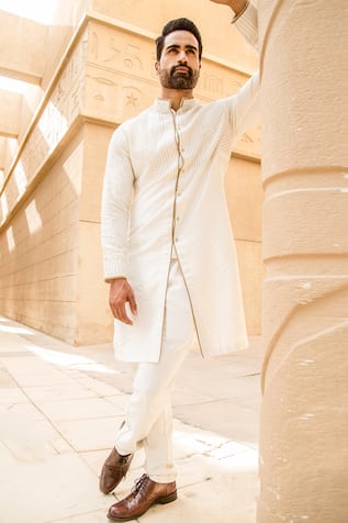 Silk Kurta & Salwar Set For Kids