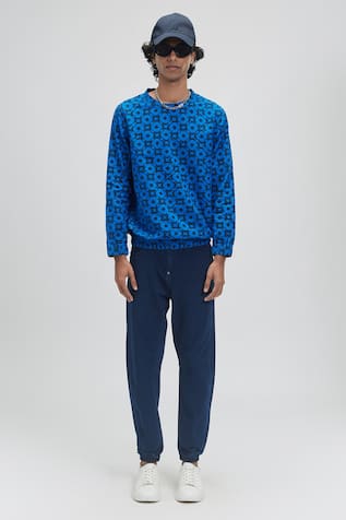 Mega Moon Bloom Print Sweatshirt 