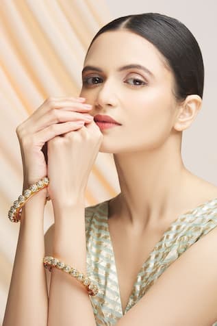 Studded Bangles Set of 2 