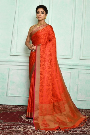 Pinki Sinha Handwoven Banarasi Silk Saree