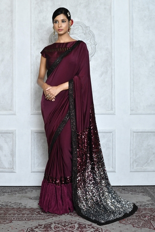 Samyukta Singhania Sequin Embroidered Saree