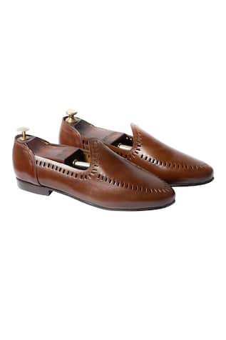 Handcrafted Cutwork Loafers