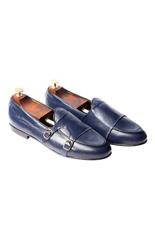 Handcrafted Double Monk Loafers 
