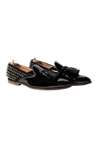 Handcrafted Spike Loafers
