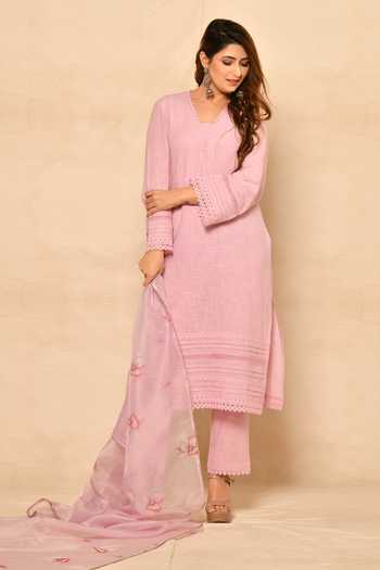 SEHER JAIPUR Fiha Kurta Pant Set 