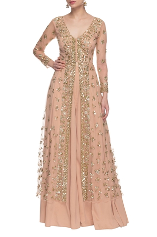 Astha Narang Embroidered Kurta Palazzo Set