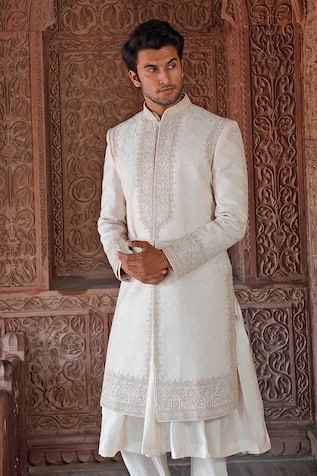 Embroidered Sherwani Set 