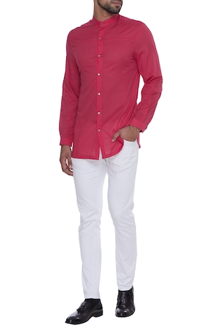 Dev R Nil Cotton button down shirt