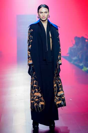 Shahin Mannan Contrast Collared Shirt 