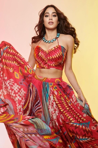 Saaksha & Kinni Chanderi Lehenga