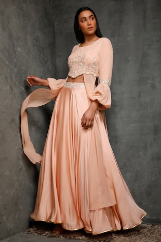 Seema Thukral Embroidered Skirt Set
