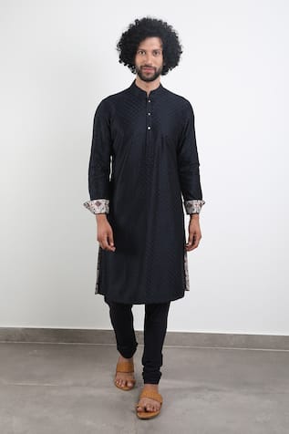 Chanderi Silk Kurta Set  
